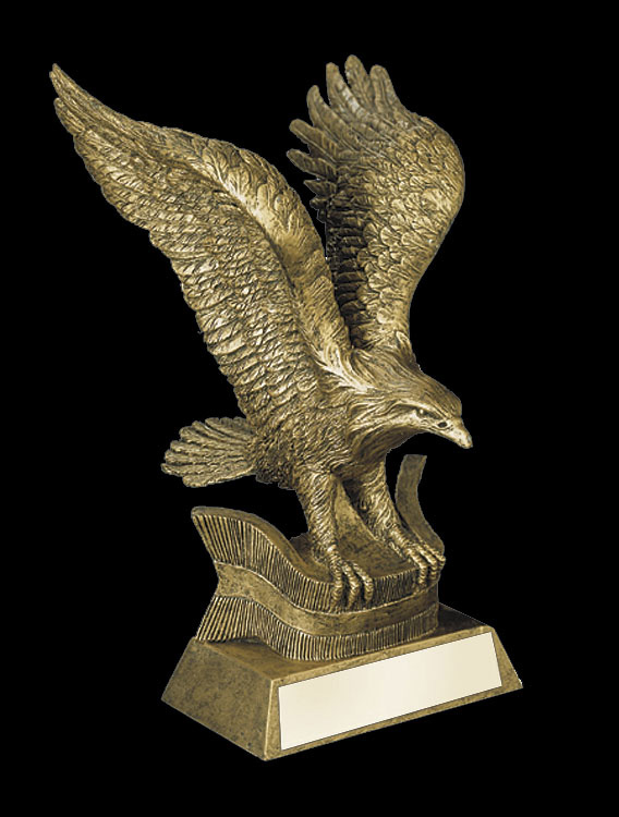 RESIN EAGLE FIGURINE